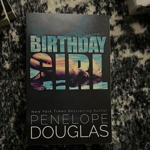 Birthday Girl Book Cover - Black and Blue